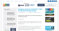 Desktop Screenshot of domainnamewire.com